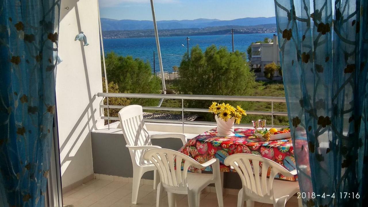 Liland Beachfront Lefkandi Chalkidas Extérieur photo